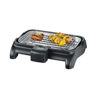Severin PG 9320, Elektro-Tischgrill, 2300 Watt, schwarz