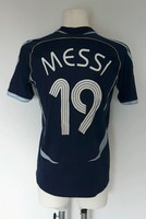 Argentinien Retro Vintage Adidas Trikot WM 2006 Messi 19 Gr. M Rarität