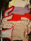 4 Bodysuits/1 Sleeper/Girls Sz 0/3 M Polo/fisherprice/etc/green/Blue/Red/yellow 