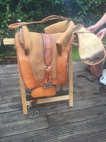 Portugiesischer Prunksattel Mit Zubehör 