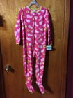 NWT Girl sz 5T footie sleeper pajama 1pc pink DOGS Child of Mine zipper front