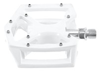  BMX  ALU  BMX  Pedale  weiß 9/16 Zoll Aluminium  376 g/Paar
