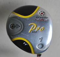 Dunlop Max Pro 460 11 Degree 1-Wood/Driver Golf Club STIFF FLEX GRAPHITE RH USED