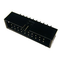 10 Wannenstiftleisten 2,54mm gerade 20polig Stiftleisten Pfostenverbinder 102800