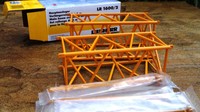 NZG  Hauptausleger Verlängerungs Set  6m für LH LR 1600/2 Raupenkran scale  1:50