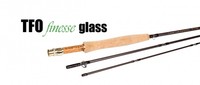 TFO Lefty Kreh FINESSE GLASS Flyrod - Fliegenrute 3470-3: 7' #3/4 - NEW 2015
