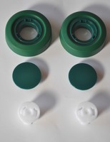 Ersatzrad mit Deckel + weißer Radeinsatz geeignet für Vorwerk EB 350  351  351F 