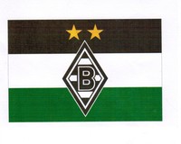 Hissfahne Borussia Mönchengladbach mit Karabinerhaken 150cm  ... 4260033930248