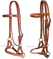 Hochwertiges Sidepull Harnessleder, breit oder rundes Nasenteil,Top Qualität neu