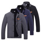 NEW Men's Jacket Slim Collar Coat Overcoat Winter Warm Casual Outwear Jacket 5XL