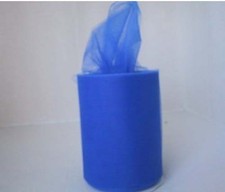 5Y 6" Royal Blue Tulle Tutu Trim Sewing Wedding Party Decoration DIY Craft L497