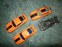  3 Stück Carrera Uni  1 / 32  Porsche 911   bastler