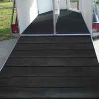 Pferdeanhänger Rampenmatte | Breite 1,75 x Länge 1,54 m