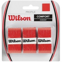 Wilson Profile Overgrip Red x 3er