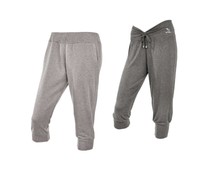 Damen Wellness Caprihose Yoga Hose Capri Trainingshose Fitness Pumphose