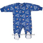 Indianapolis Colts Toddler NFL Pajamas Warm Fleece Sleeper Onesie NWT 2T 3T 4T