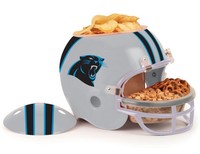 Carolina Panthers Snack Helm Helmet Full Size ,NFL Football,mit kleinem Fehler