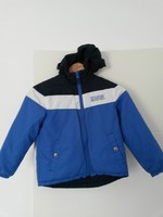 Wendejacke, Wendeanorak mit Kapuze 110/116, sehr guter Zustand, blau Töne