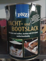 2,5 L PNZ  Yacht und Bootslack Farblos L/13,99 €