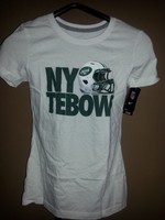 Nike-Damen-Girls-Shirt-Size-M-NFL Football New York Jets  - weiß