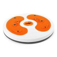 BAUCHTRAINER FITNESSGERÄT FITNESSBOARD MASSAGE THERAPIE MUSKELAUFBAU ORANGE NEU