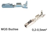50 MQS Buchsen Stecker Most Quadlock Kontakte FAKRA