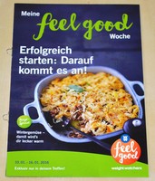Weight Watchers Meine Feel Good Woche 10.1-16.1 SmartPoints 2016 Wochenbroschüre