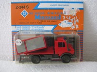 Roco Minitanks HO/1:87 344 S MB Unimog Feuerwehr (CC/1012-8R6/6)