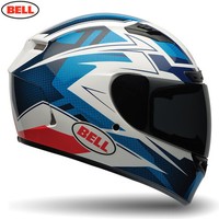 BELL STREET QUALIFIER DLX CLUTCH BLUE MOTORCYCLE HELMET + TRANSITION VISOR
