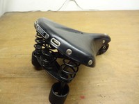 Fahrradsattel von der Marke Primus Lepper, Farbe schwarz