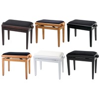 LUXUS PIANO BANK KLAVIER HOCKER KLAVIER BANK STUHL SITZ FLÄCHE VELOURBEZUG