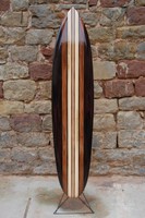 SU 100 N4 / Deko Surfboard 100 cm , Retro Surfbrett  Holz Dekosurfboard surfen