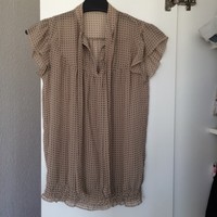 Mango- Damenbluse, transparent, nude, XS/34 - sehr guter Zustand!!!