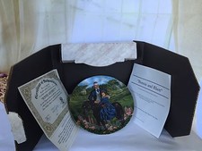 Knowles Bonnie & Rhett Gone With The Wind 8 1/2 Inch Collector Plate Nib