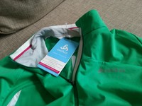 ODLO Damen Laufjacke MISTRA grün Gr. L (42/44) NEU (159,90€)