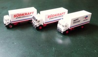 Herpa MB / MAN Solo-Lkw mit Koffer-Aufbau und Ladebordwand Südkraft / STG