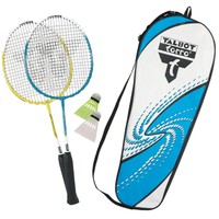 Talbot Torro Badminton-Set 2-Attacker Junior im Thermobag blau