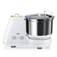 Braun KM 3050 Küchenmaschine Tribute Collection, 1 Liter, 900 Watt, weiß