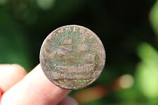Canadian/English colonial token coin, North America, Commerce, 1781