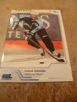 Playercard 02/03 Hamburg Freezers Andrew Schneider