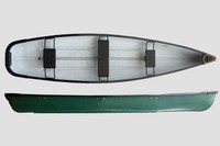 Kanu Canadier Kanadier Paddelboot Angelboot SAMPAN  mit Spiegelheck für Motor