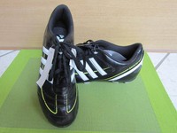Fußballschuhe ADIDAS Davicto NEU Gr 38 2/3 Traxion schwarz Rasen Schuhe eng 51/2