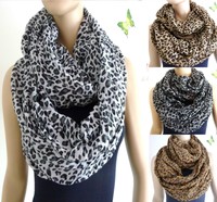 Schal,Tuch,Loop,Scarf,Scarves,Halstuch,Rundschal,Schlauchschal,Print,Leopard,Leo