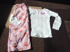 Toddler girls Carter's owl winter pjs size 4T(VGUC)