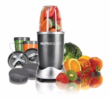 Magic Bullet NutriBullet 12-Piece High-Speed Blender/Mixer System 600watts gray