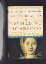 BOOK JEAN PLAIDY Katharine of Aragon hardcover with dust jacket LARGE PRINT ED.
