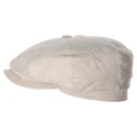Stetson Flatcap Flat Cap Balloncap Schirmmütze Sommermütze Leinencap Leinen