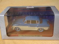 Sachsenring P240 Modell 1:43 + ungeöffneter OVP NEU & SELTEN Atlas Verlag