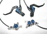 Magura, MT Trail carbon , Set VR+HR, 4-Kolben + 2-kolben, Ohne Scheiben