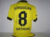 Dortmund Trikot 12/13 Ilkay Gündogan,signiert,Gr.L